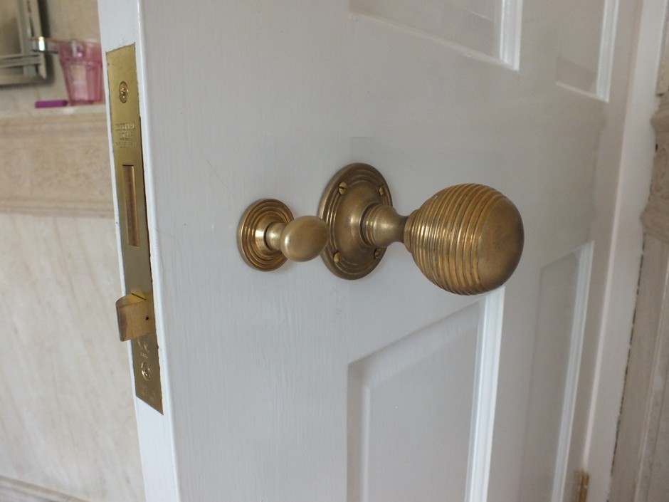 Aged Brass Bathroom Furniture
