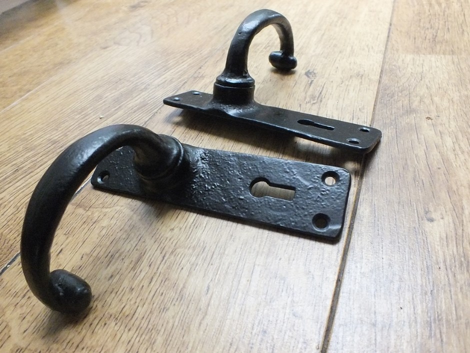 Antique Black Door Handles