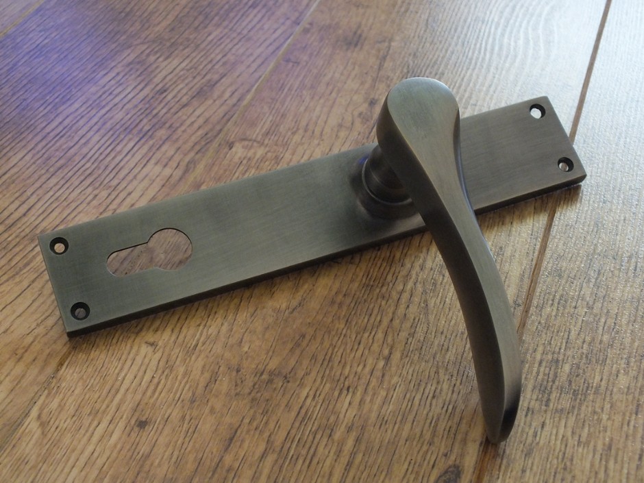 Antique Brass Door Handle