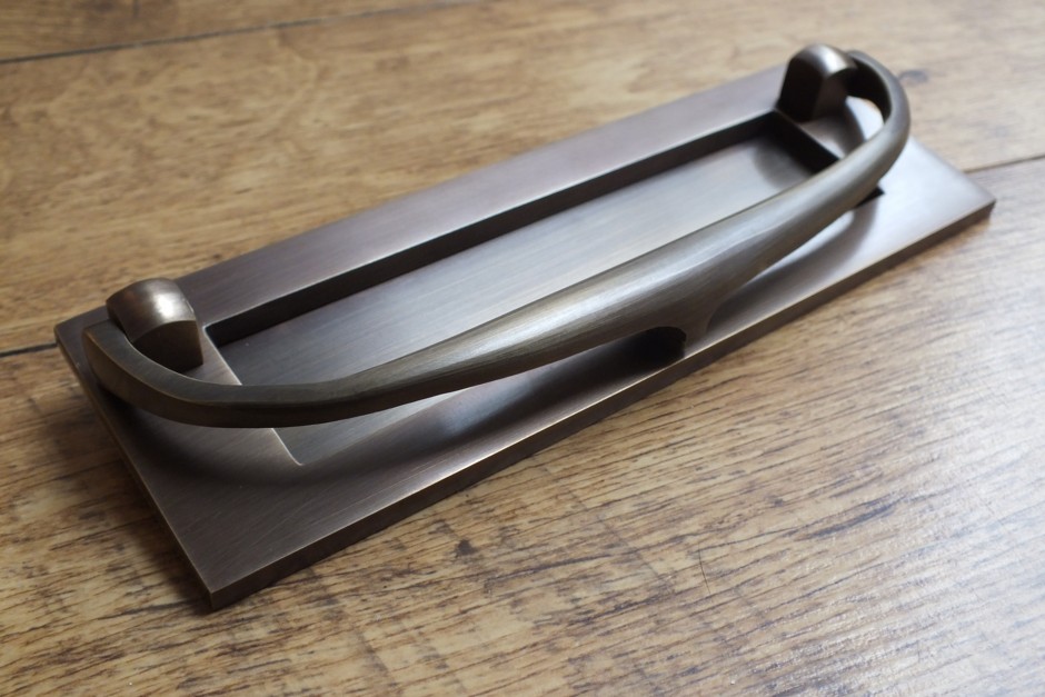 Antique Brass Postal Knocker