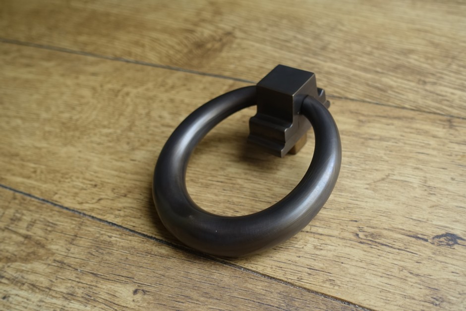 Antique Brass Ring Door Knocker