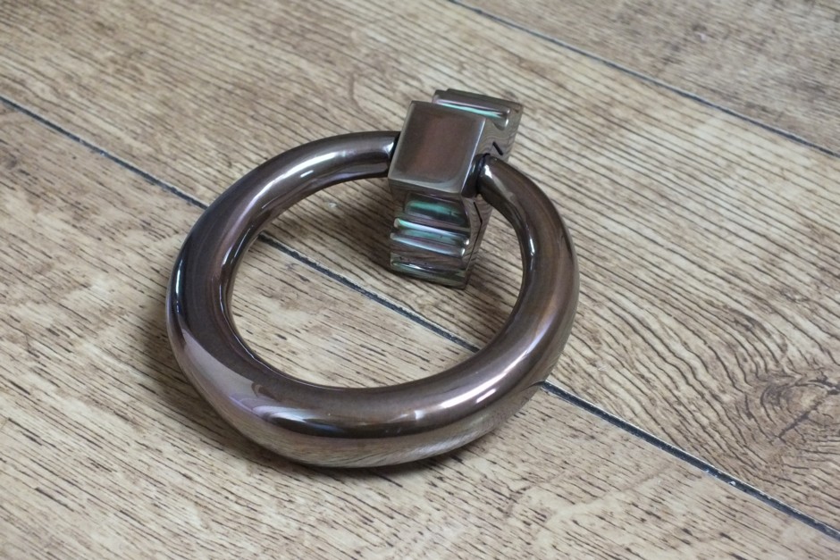 Antique Bronze Door Knocker, Real Bronze Knocker