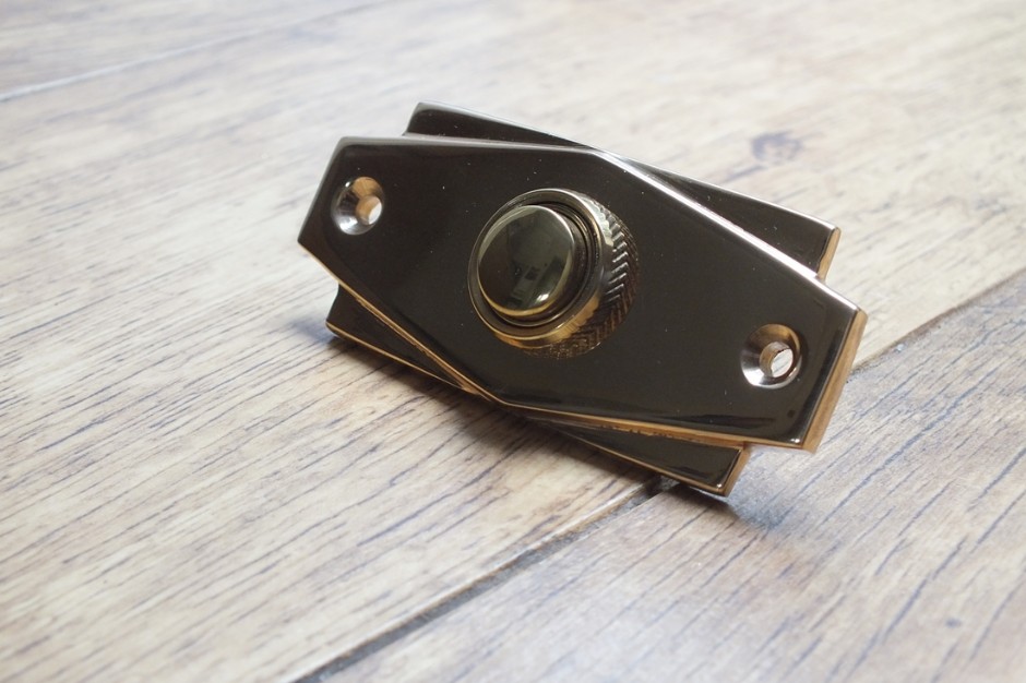 Art Deco Bell Push