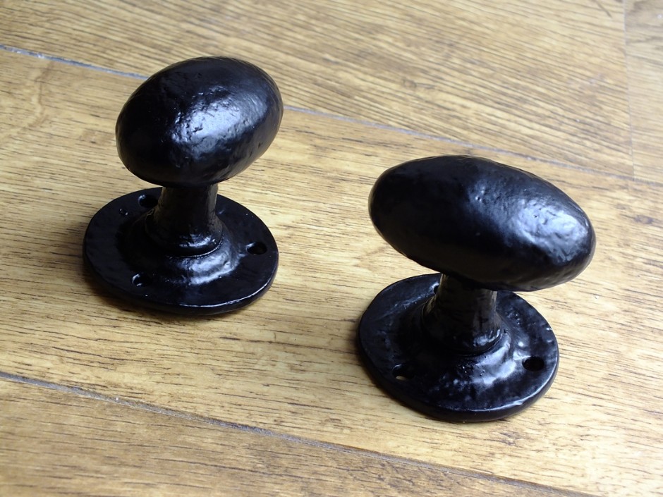 Black Iron Door Knobs