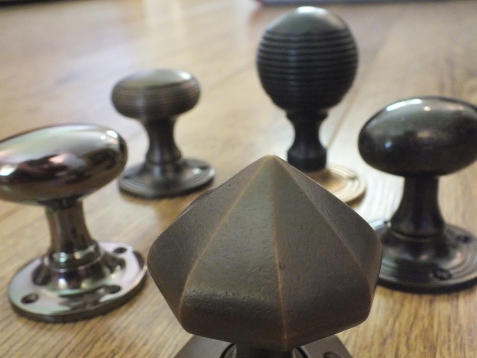 Brass and Bronze Door Knobs