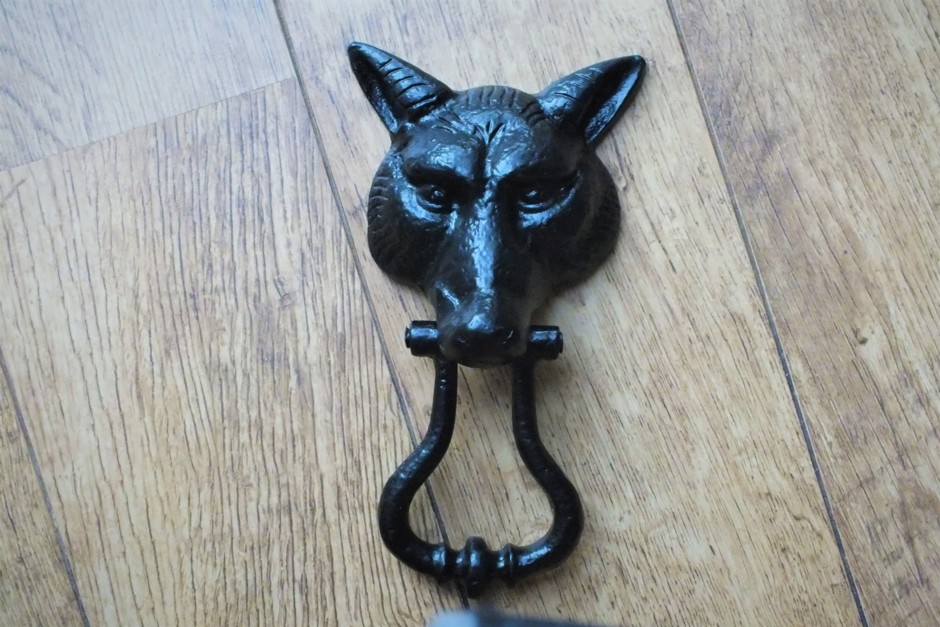 Cast Iron Fox Knocker - Fox Door Knocker