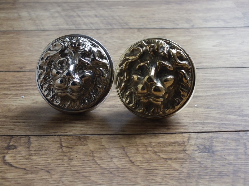 Lion's Head Door Knobs