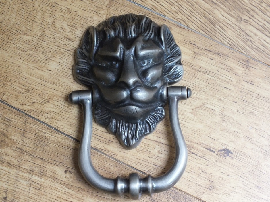 Lion's Head Door Knocker