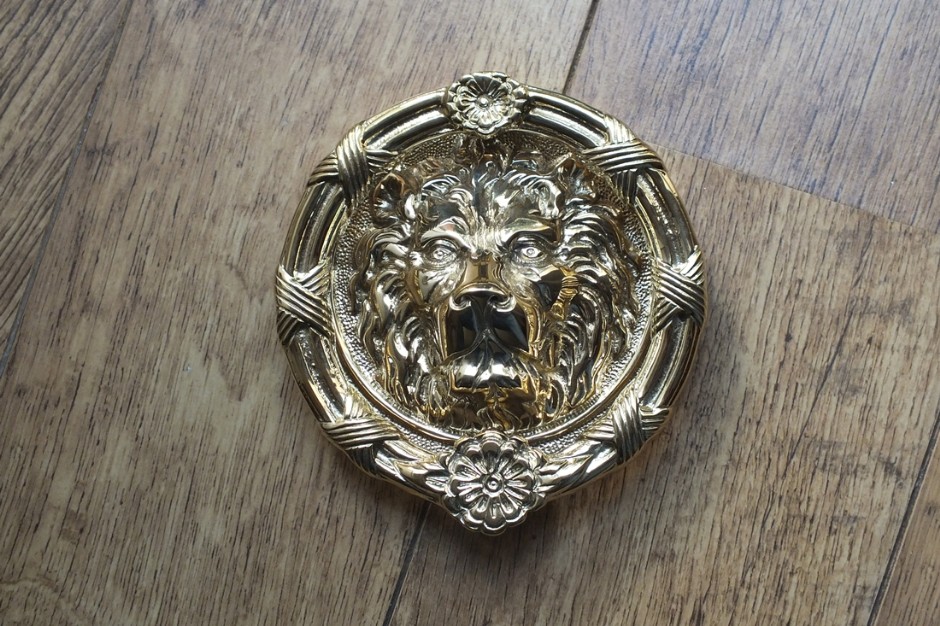 Lion's Head Victorian Door Knocker