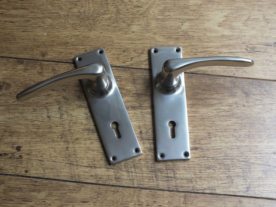Pearl Nickel Door Handles