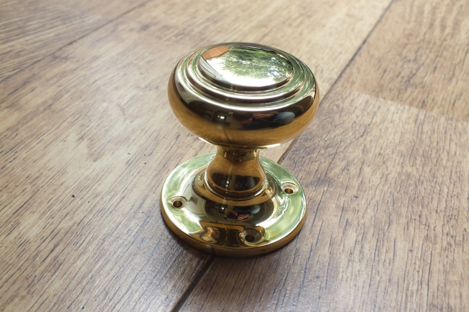 Polished Brass Door Knob