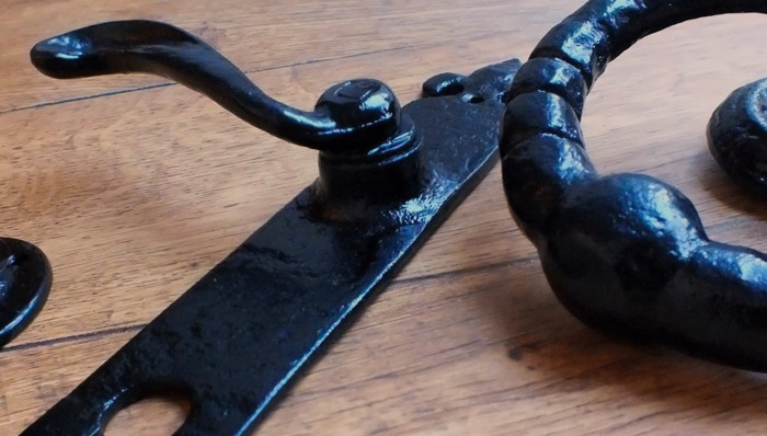 Antique Black Wrought Iron