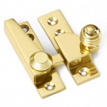 Reeded Knob Sash Fastener
