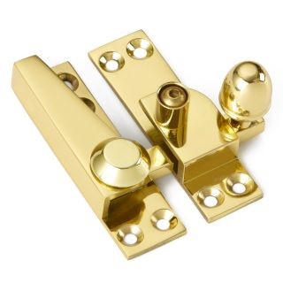 Locking Acorn Knob Sash Fastener
