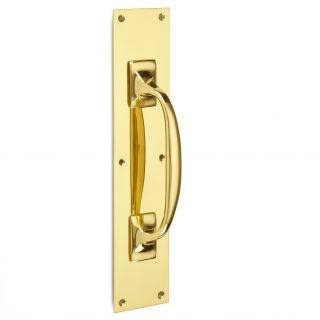 Pull Handle on Plate