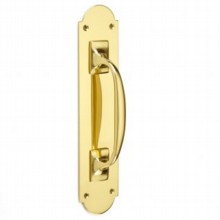 Pull Handle on Shaped Plate