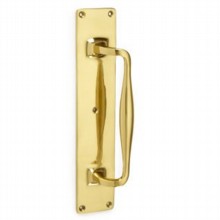 Cast in One Pull Handle on Plate