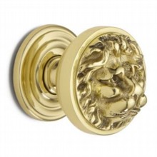 Lion's Head Centre Door Knob