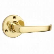 Stafford Lever on Round Rose Door Handle