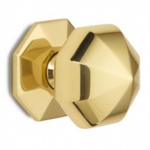 Octagonal Centre Door Knob