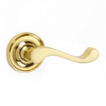 Lichfield Lever on Covered Rose Door Handle