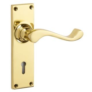 Lichfield Lever Lock Door Handle