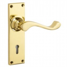 Lichfield Lever Lock Door Handle