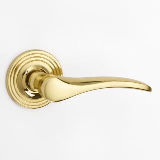Oxford Lever on Covered Rose Door Handle