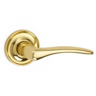 Oaken Lever on Covered Rose Door Handle