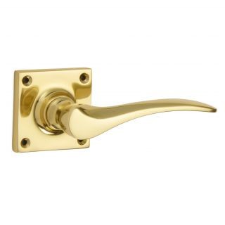 Codsall Lever on Square Rose Door Handle