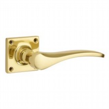 Oxford Lever on Square Rose Door Handle