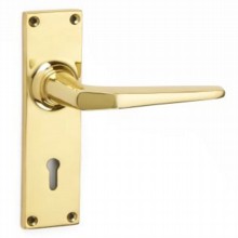 Brockton Lever Lock Door Handle