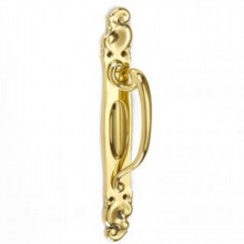 Decorative Pull Handle on Plate