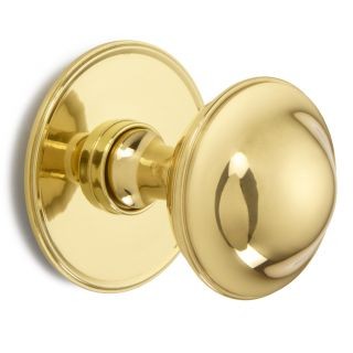 Plain Round Centre Door Knob