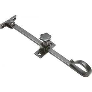 Antique Black Iron Screw Down Casement Stay