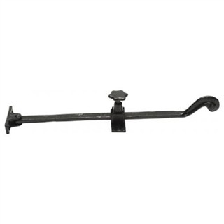 Antique Black Iron Screw Down Casement Stay