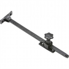 Antique Black Iron Screw Down Casement Stay