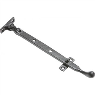 Smooth Black Iron Casement Stay