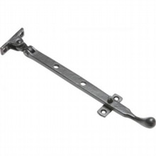 Smooth Black Iron Casement Stay