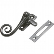 Antique Black Iron Casement Fastener