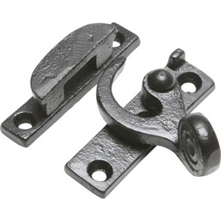 Antique Black Iron Sash Fastener