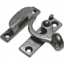 Antique Black Iron Sash Fastener