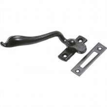Antique Black Iron Casement Fastener