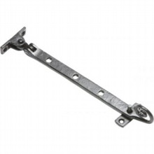 Antique Black Iron Casement Stay