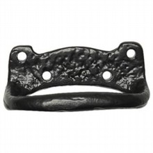 Antique Black Iron Sash Handle