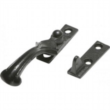 Antique Black Iron Casement Fastener