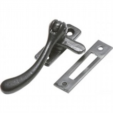 Antique Black Iron Casement Fastener