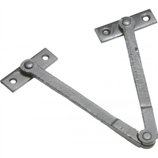 Smooth Black Iron Rule Joint Stay