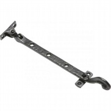 Antique Black Iron Casement Stay