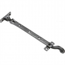 Antique Black Iron Casement Stay
